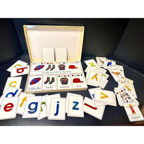 Vintage Word Play Game - EUC - COMPLETE - Dorling Kindersley - 1994 reading - Picture 2 of 4